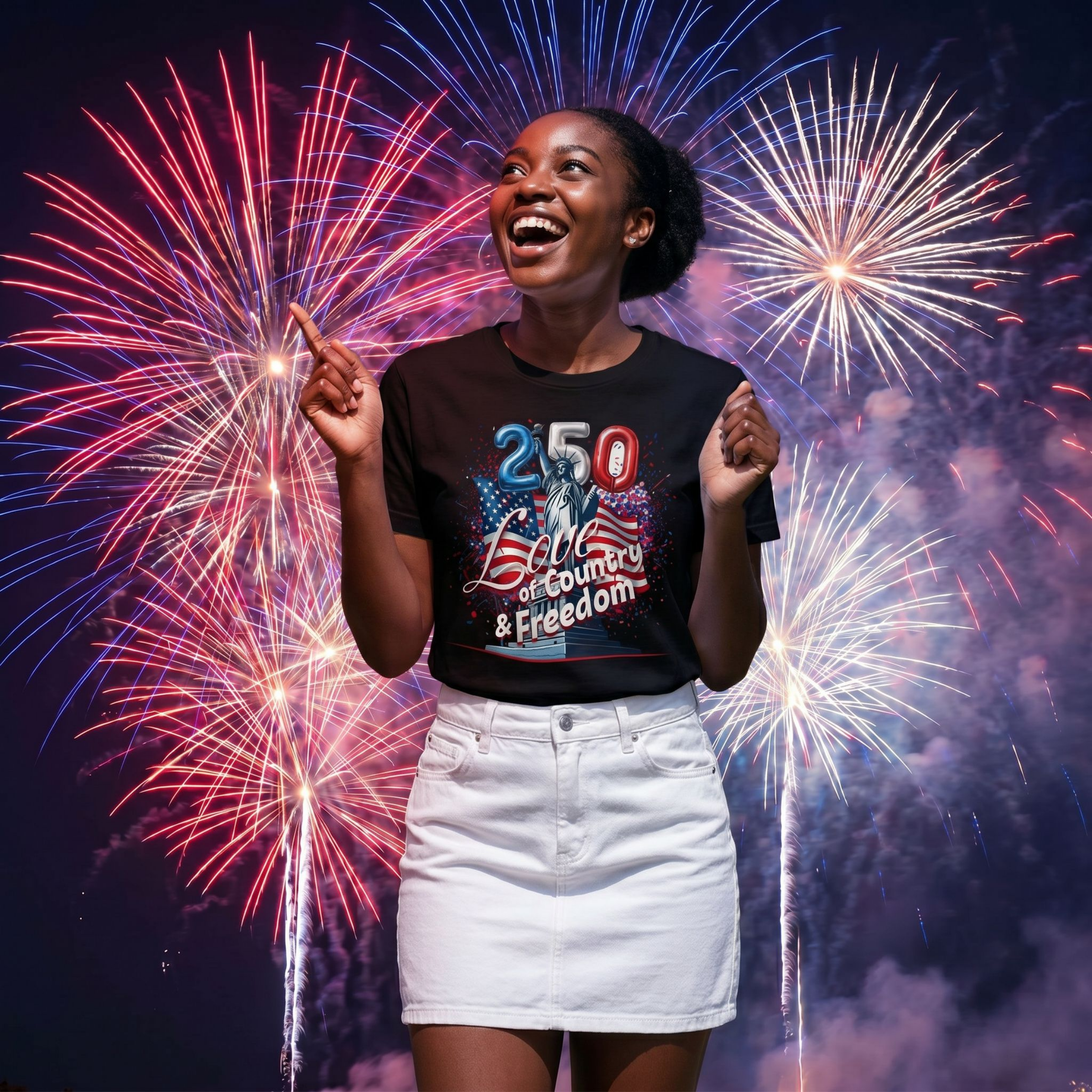 250 USA BIRTHDAY TEE